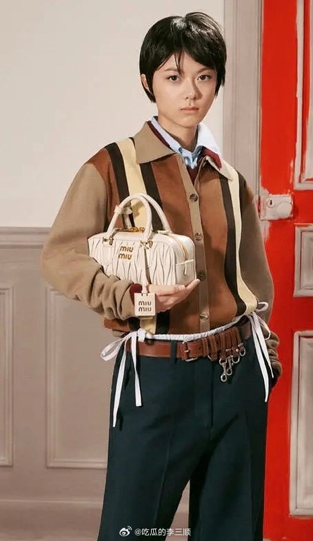 至今都不懂miumiu为啥要把赵今麦拍成这样，对品牌有什么好处？？ 