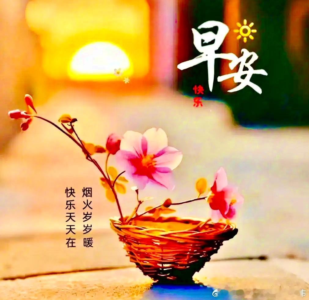 早安：生活偶尔会有阴霾，但心情的遥控器始终握在自己手里。别总是盯着不如意的事，心