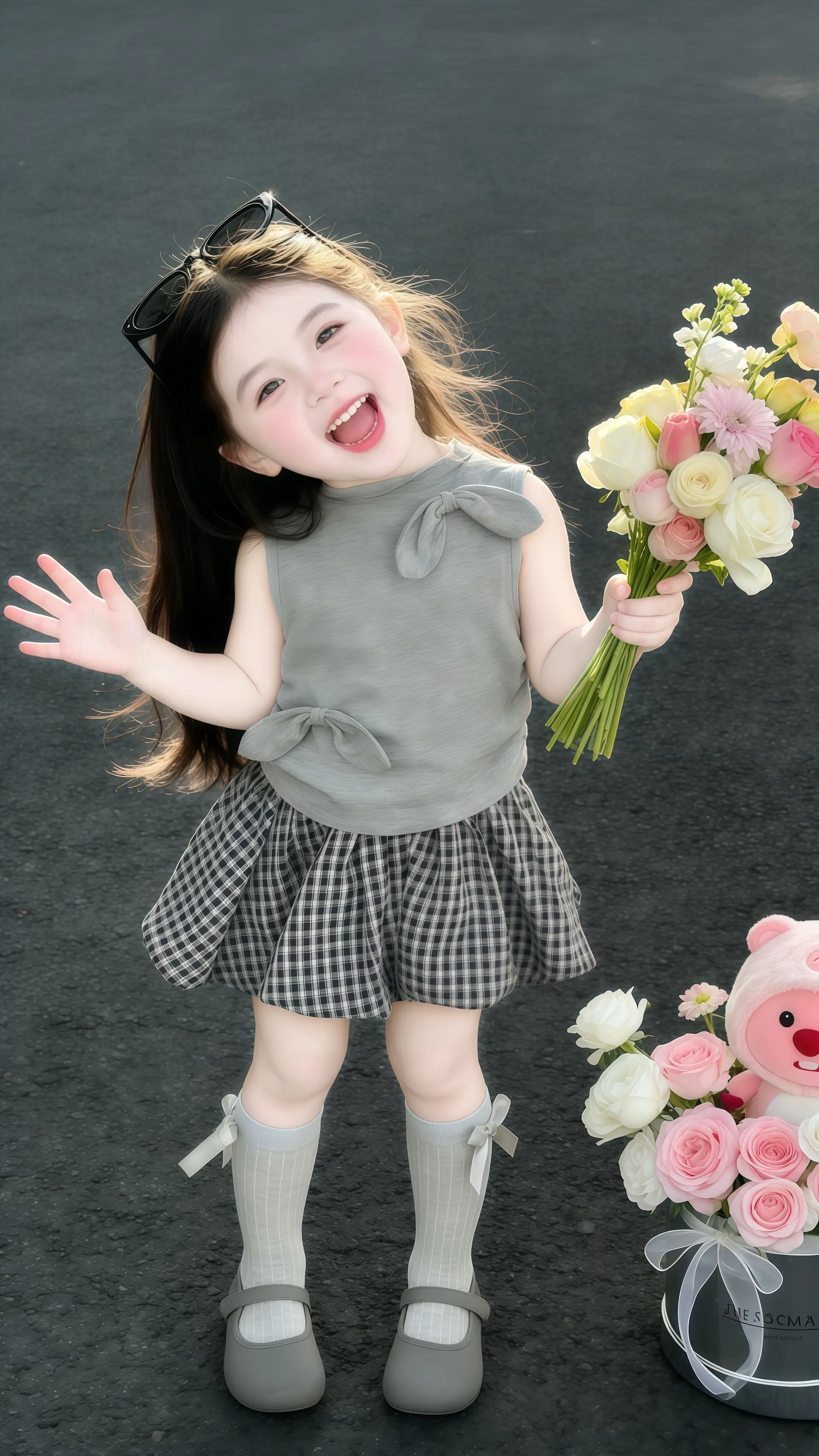 春日黑白灰色系穿搭灵感  用粉彩风打开春天  跟着春晚学穿搭  新春穿...