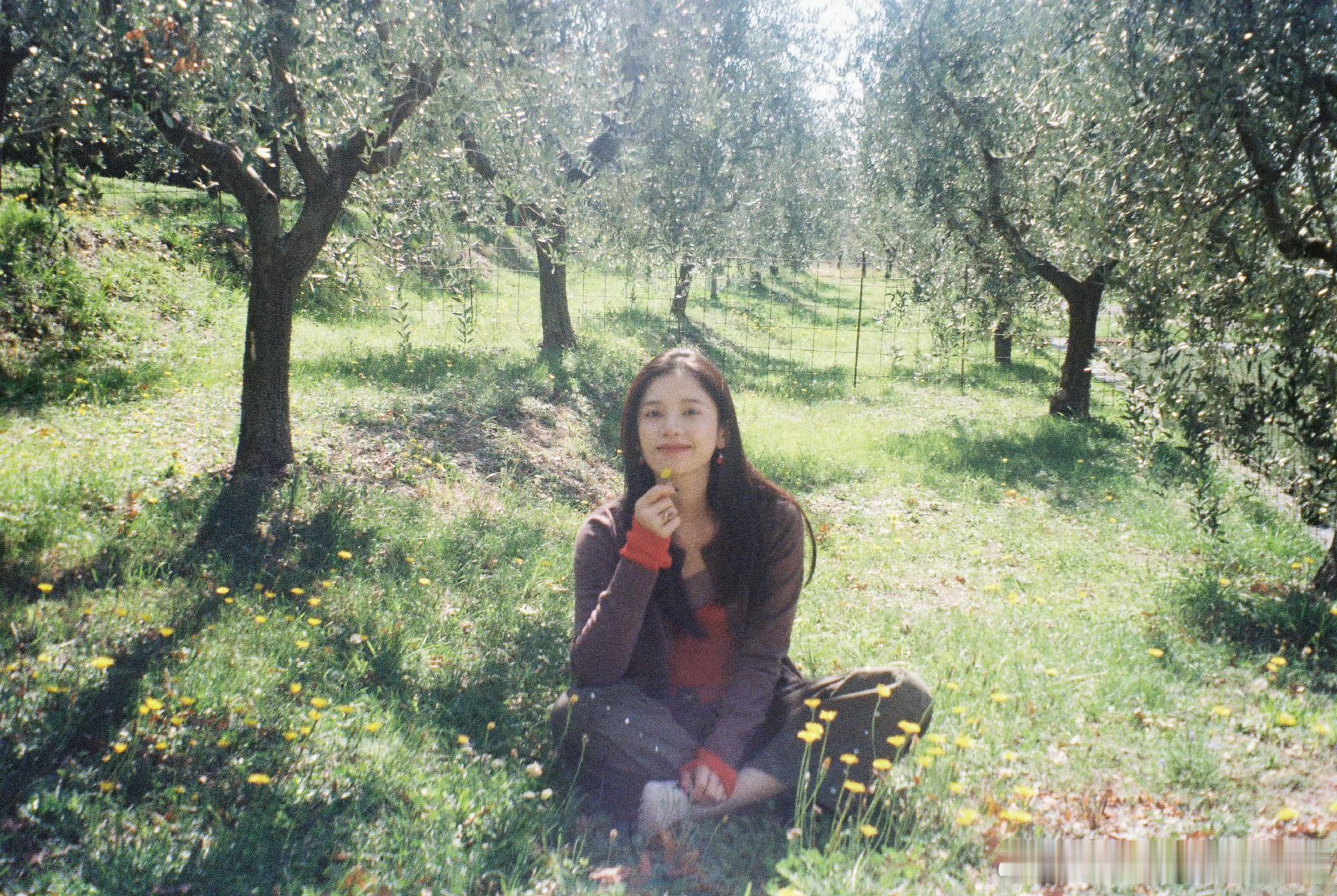 张婧仪胶片记忆，氧气少女🎞💐 