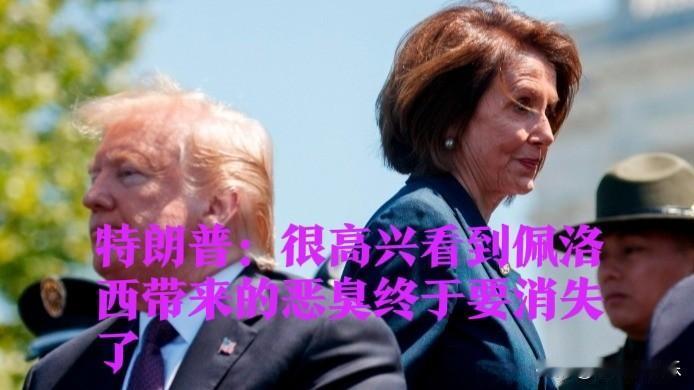 特朗普：很高兴看到佩洛西带来的恶臭终于要消失了

   据外媒报道美国前众议长佩