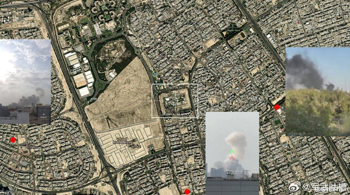 突发新闻！伊朗的攻击再次升级！已经确认有一架小摩托无人机攻击了美国驻科威特大使馆