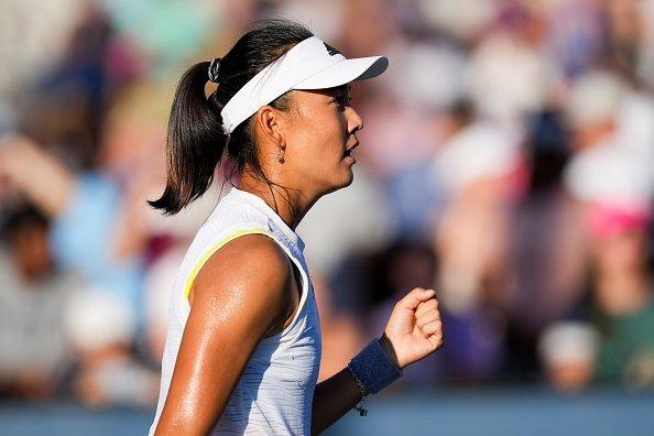 🎾🇨🇳袁悦中网开门红
2026年WTA1000中国网球公开赛女单第一轮，持