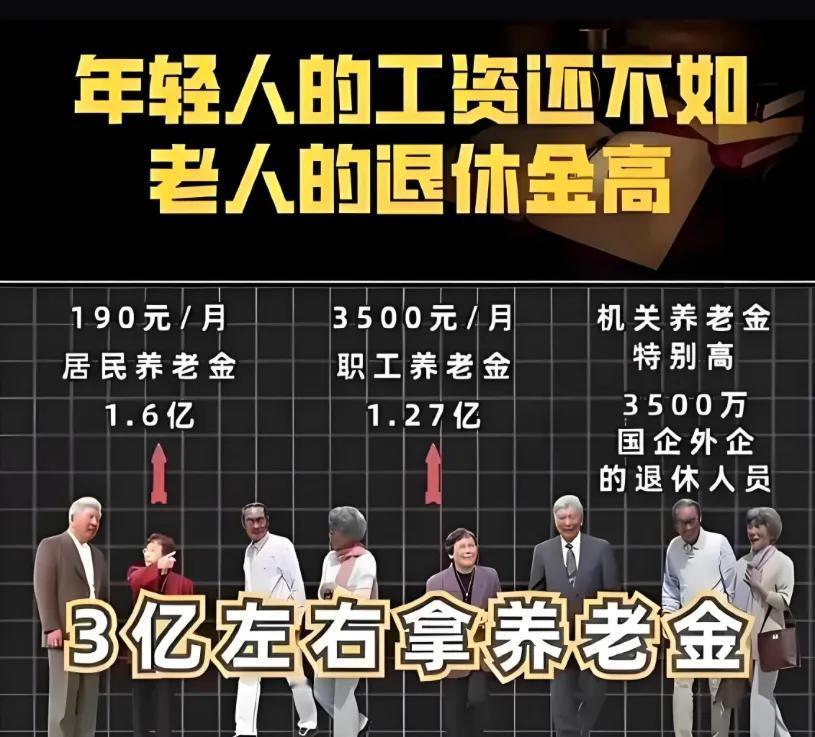 ——领着1W甚至几W退休金的老前辈们，看到今天30.40岁的年青人在高科技领域，