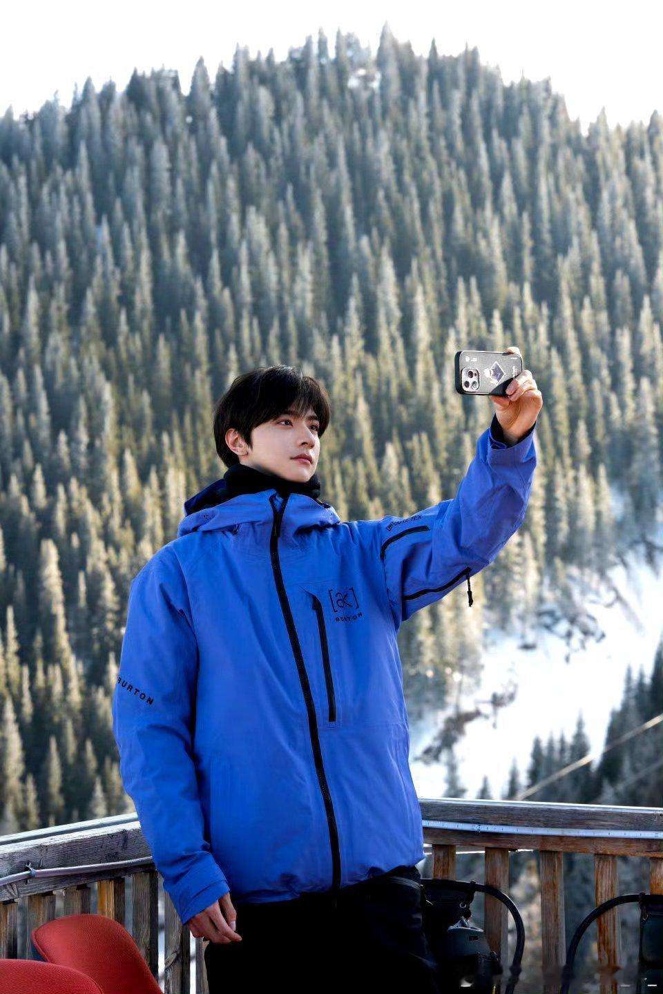 林一闯入绝美风景时林一闯入绝美风景时林一崇神雪景自拍林一[超话] ​​​