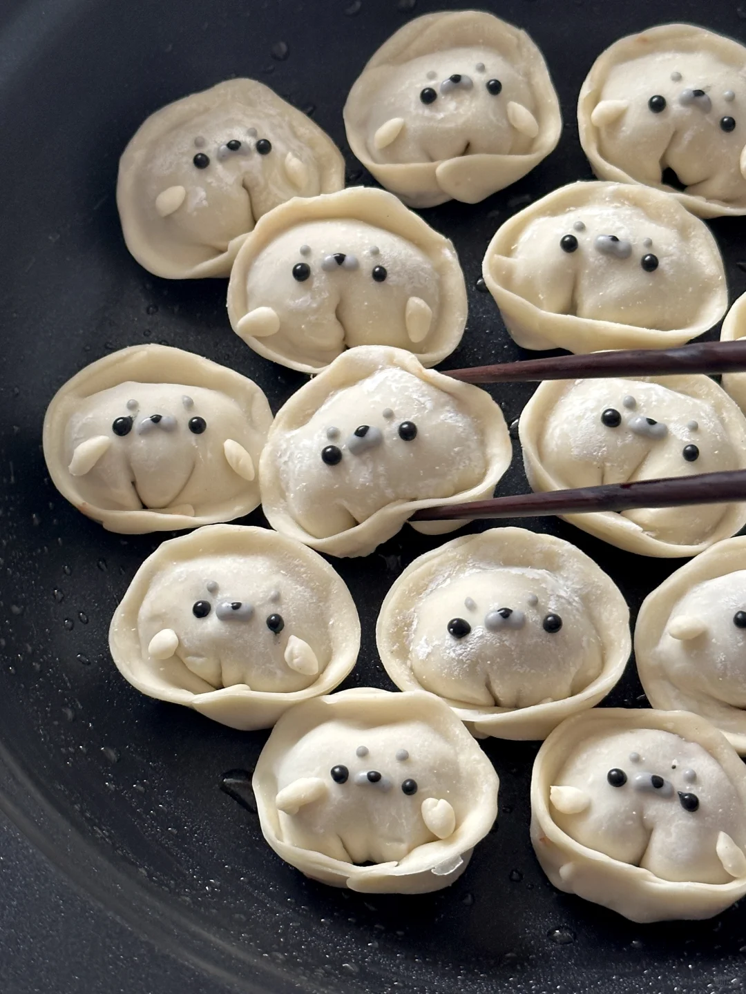 小海豹🥕胡萝卜牛肉煎饺🥟～