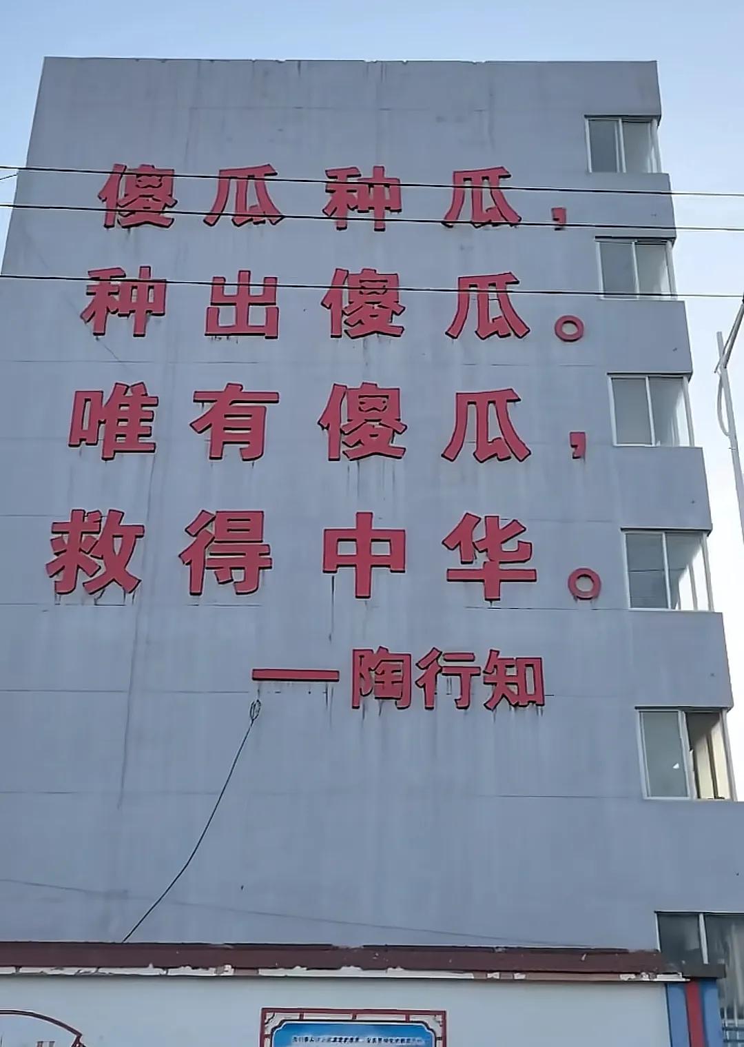 说我们是傻瓜，真的是教育家陶行知说的话吗？我表示怀疑与不理解！凭什么说我们是傻瓜