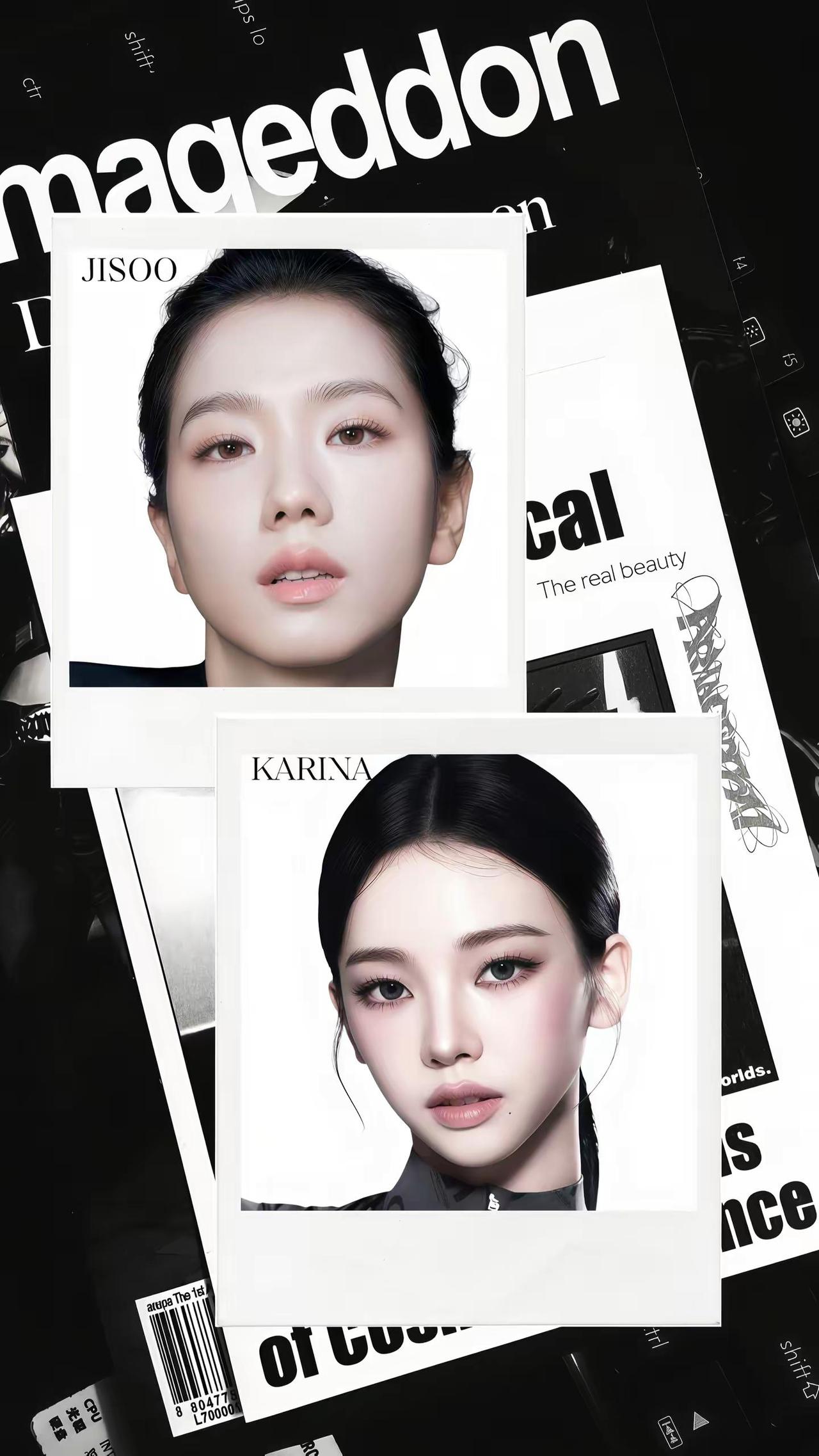 真门面才不畏惧大光明。jisoo 金智秀jisoo 柳智敏 karina