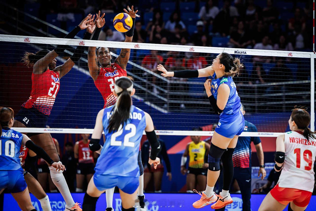 【2026世界女排联赛 帕西格市站：多米尼加共和国女排3-1日本女排】北京时间2