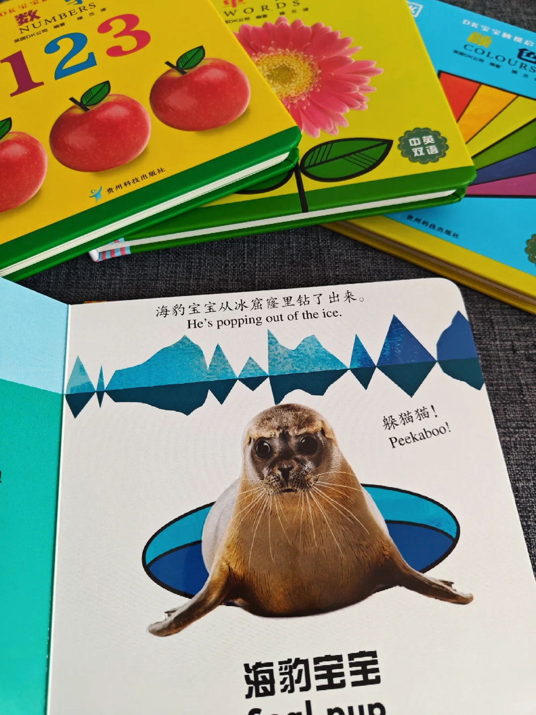 小朋友爱不释手的的启蒙触摸书
