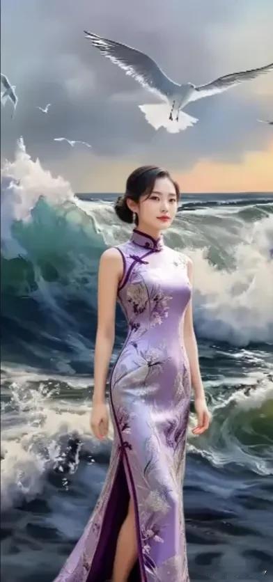 下联：蓝海晴空鸥影翻
下联：波涛汹涌浪如山
下联：海天一色心潮翻
邀对：？？？？