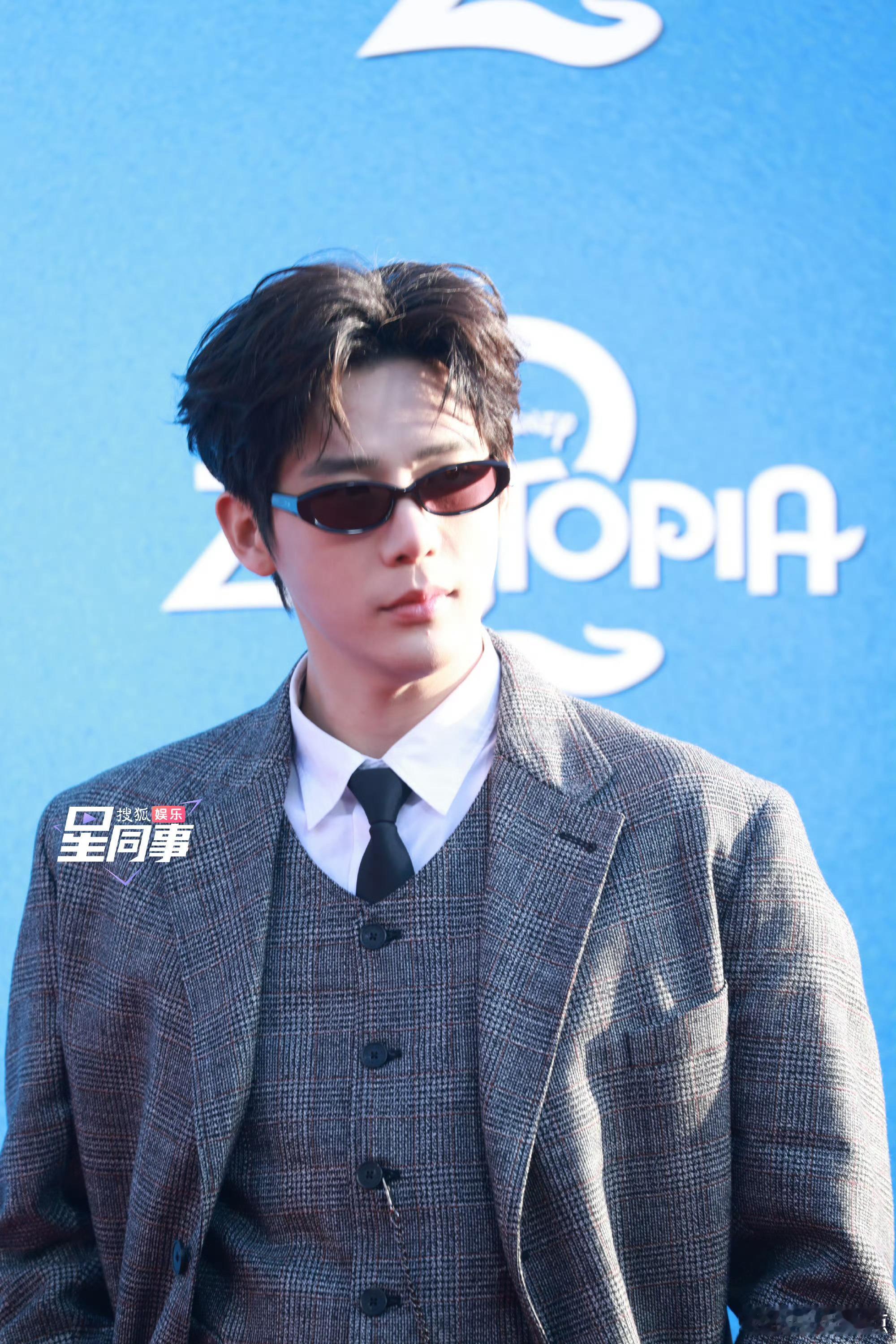 王安宇亮相《疯狂动物城2》红毯，老王哥超帅的！期待王安宇配音的猞猁家的贵公子宝伯