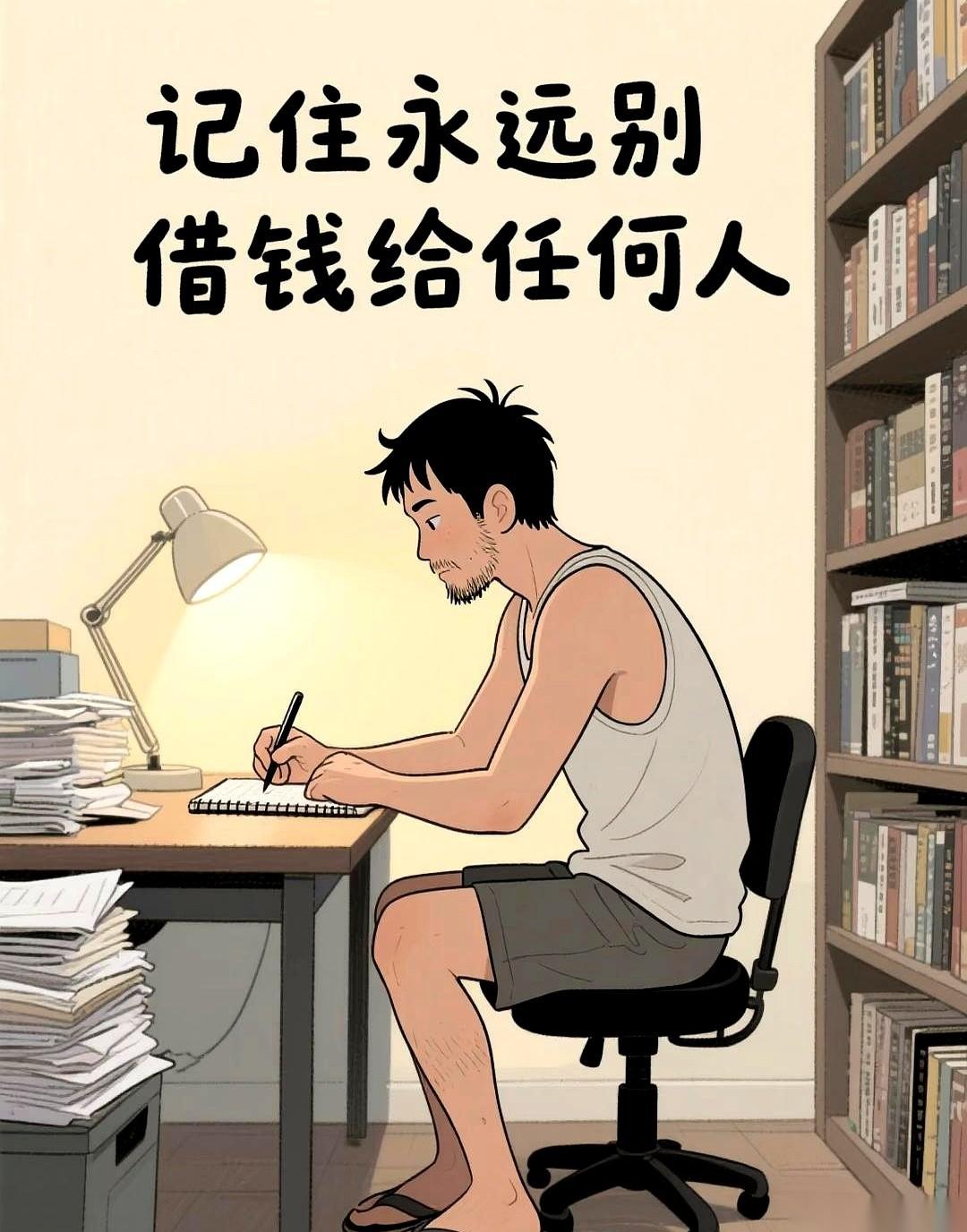 我算是看透了。
钱借出去那一刻，你俩还是兄弟。
你开口要钱的那一秒，你就是他仇人