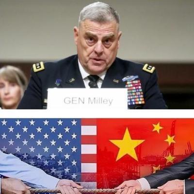美国彻底摊牌，我们没必要再藏着掖着!美军官马克·米利直言不讳：只要中国想让老百姓