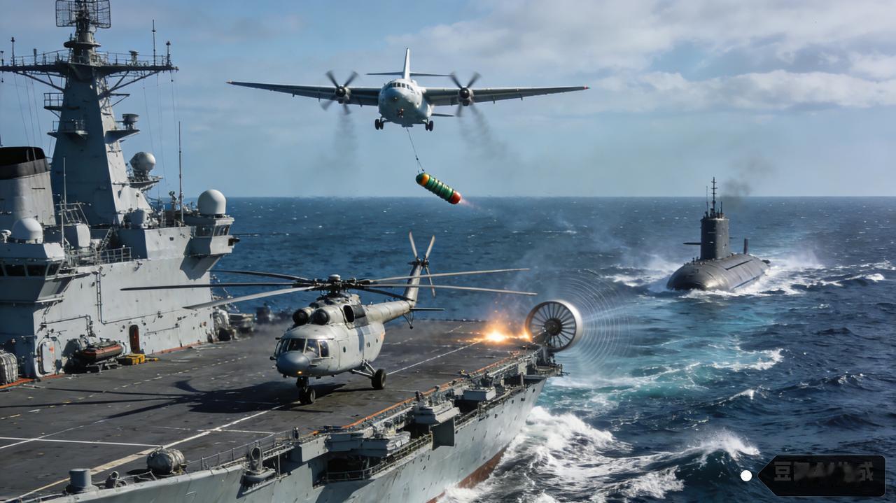 亮剑！俄太平洋舰队重拳演练反潜作战，舰机协同精准锁定假想敌潜艇
 
为强化远海反