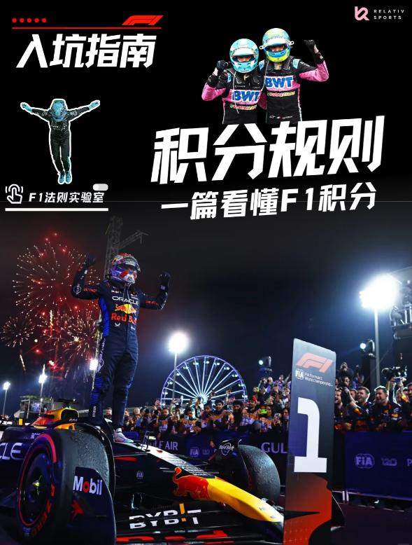 全网最全！F1 积分规则一文看懂🏎
刚看 F1 特别容易懵：积分怎么算？冲刺赛