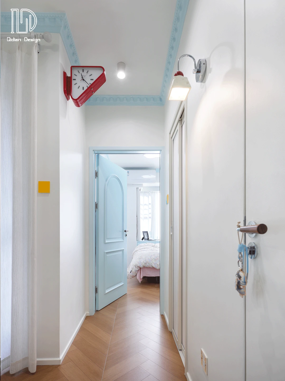 QIDIAN｜被邻居夸爆的奶油蓝小家，谁懂啊！