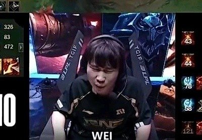 Wei第一场比赛就红温了Wei疑似红温疯狂指挥队友#英雄联盟##LPL##RNG