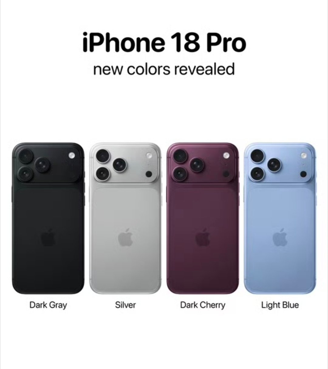 iPhone18Pro定价激进也就是说，现在iPhone17系列不用买了除非大降