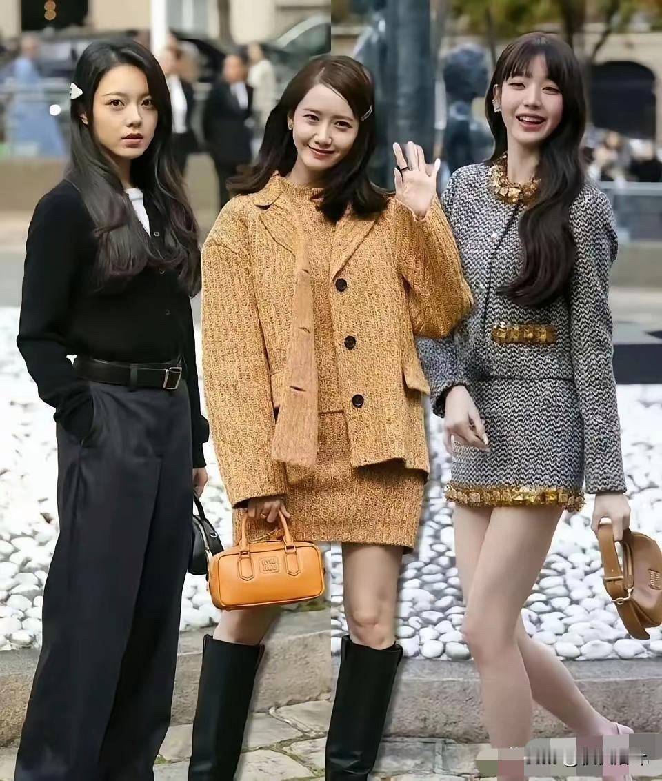 赵今麦林允儿张元英往那一站
一下子就看出中韩审美的差异