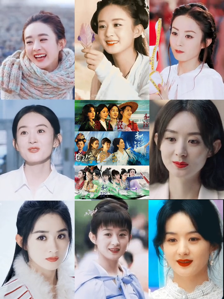 #赵丽颖角色库# ​赵丽颖真是个全能演员，演得了仙女，也演得了女汉子，太厉害了！