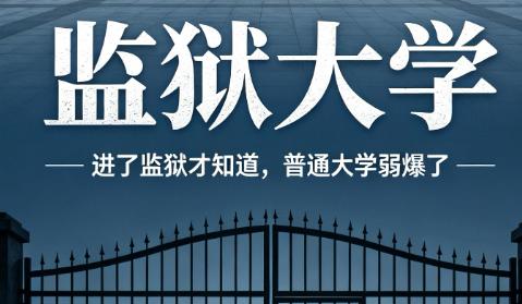 颠覆认知！监狱四年造出 500 项专利，就业率碾压多数普通高校
 提起监狱，多数