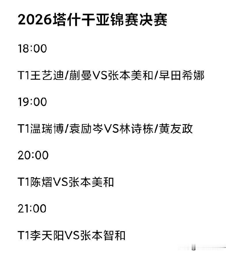 张本兄妹再一次同时进入单打决赛！
亚锦赛决赛，张本兄妹同时进入单打决赛！他们的对