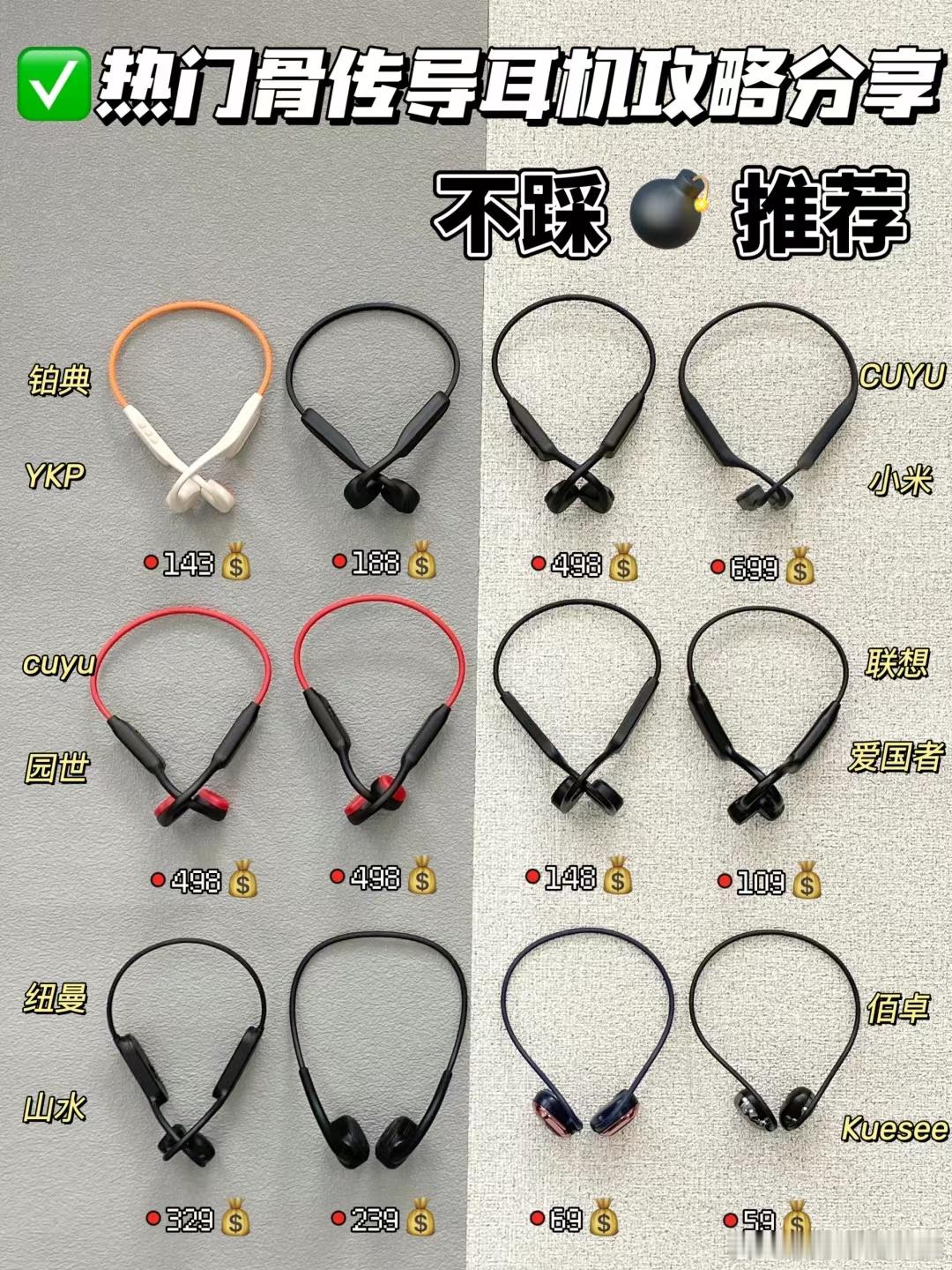 骨传导耳机选购指南之前骑行入了骨传导耳机简直太香了，非常适合骑行跑步喜欢佩戴耳机