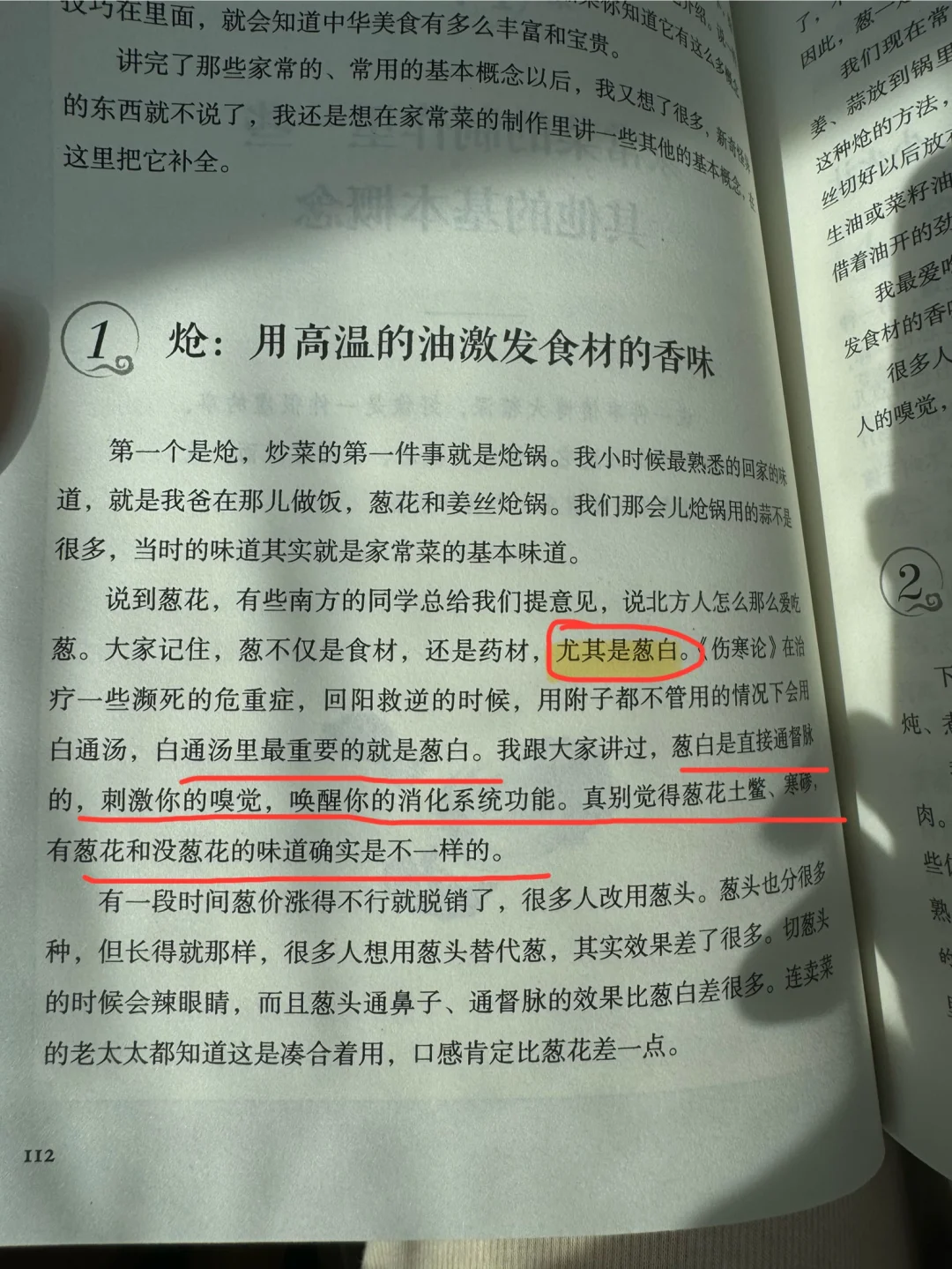 葱白是直接通督队的，刺激你的嗅觉，唤醒你的消化系统功能