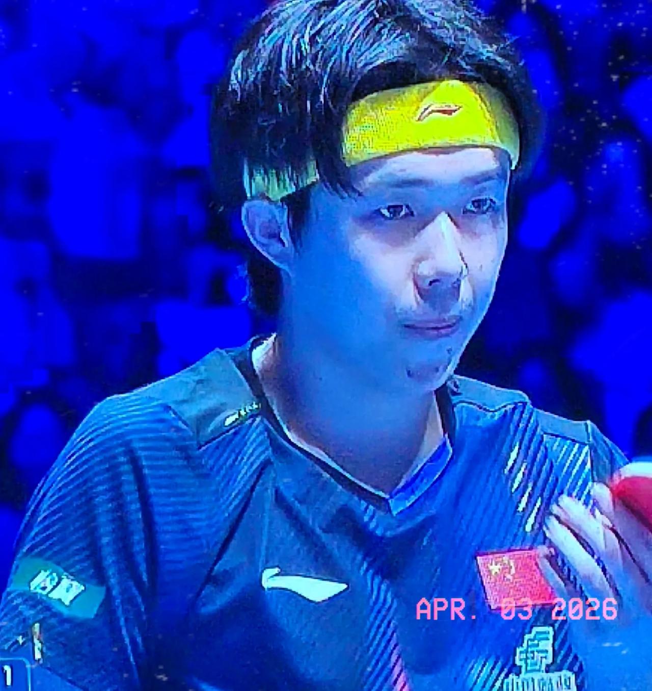 王楚欣单打世界杯1/8决赛与小勒布伦之间的较量刚刚开始:
之前两人6次交手，王楚