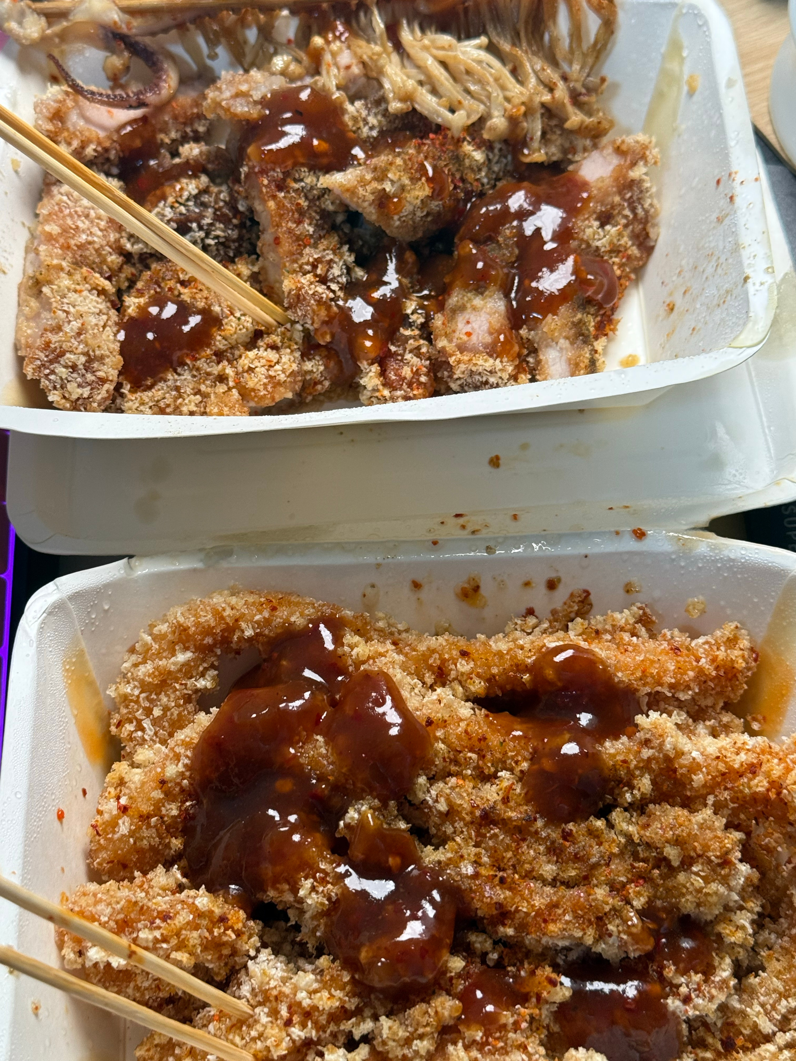 炸美桑内，且看且珍惜，我之后真的要低脂饮食了。。。。。。 