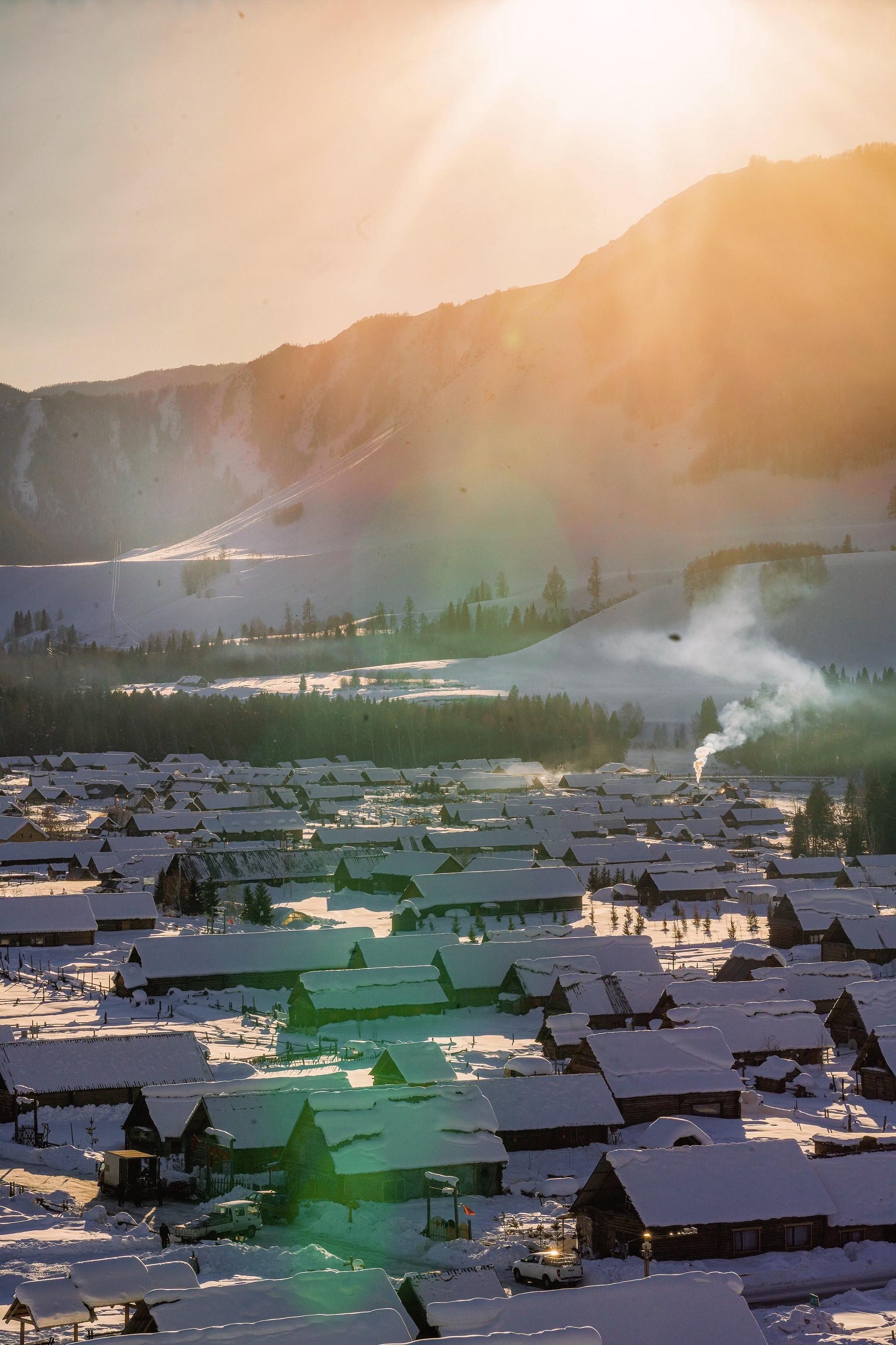 禾木冬日拍照机位❄️这个冬天一定要去趟啊❗️。作为痴迷自然疗愈的旅行博...