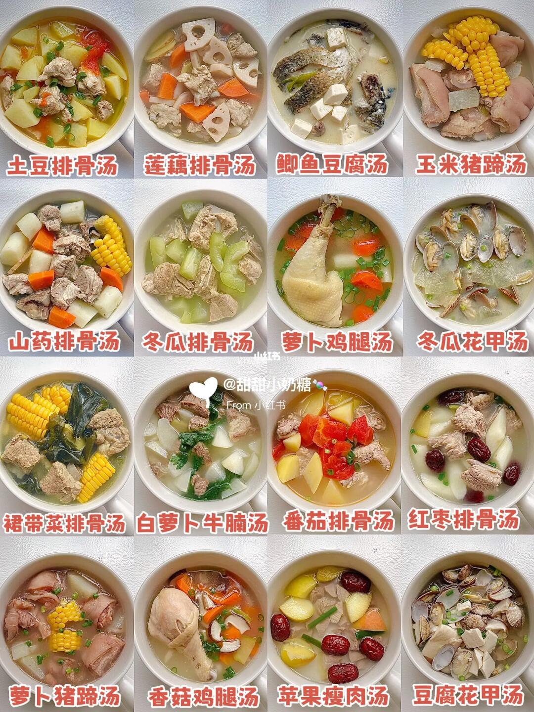 12款夏季营养美味炖汤不重样❗️鲜香味美