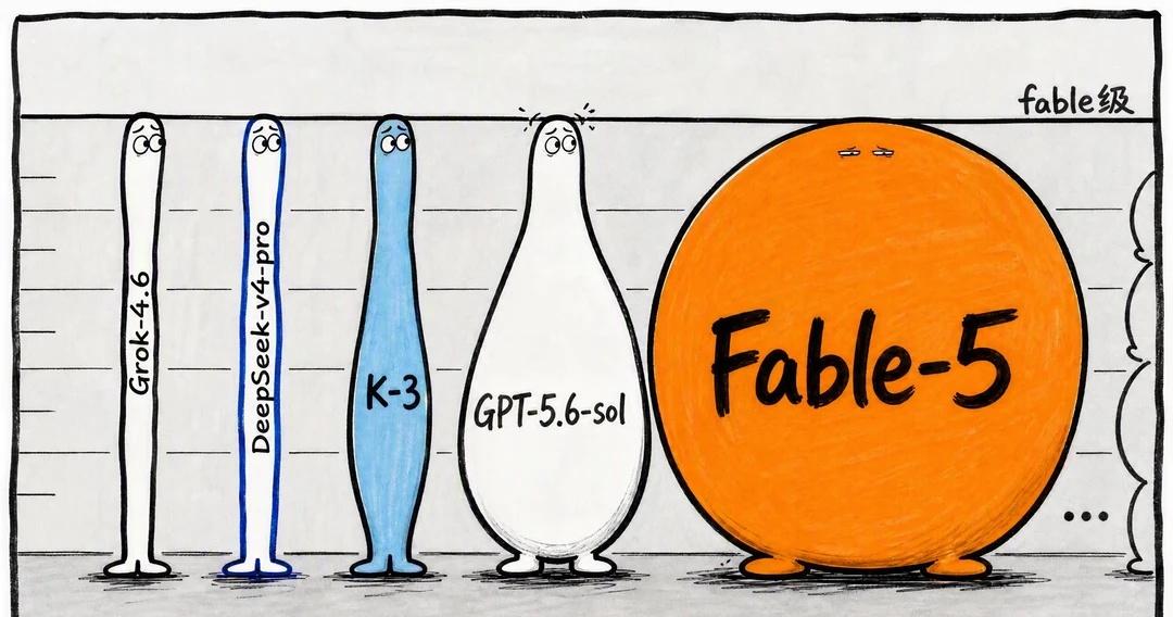 大家都是Fable 级
Fable 5模型发布后，目前市面上除了Claude F