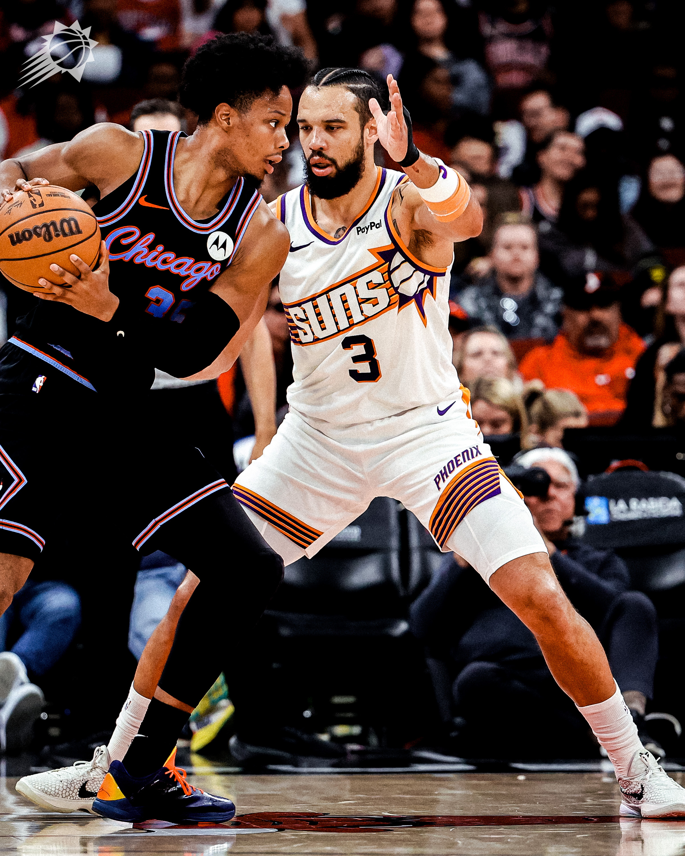 龙哥连续打进👊菲尼克斯太阳 ｜太阳vs公牛 ｜旭日东升