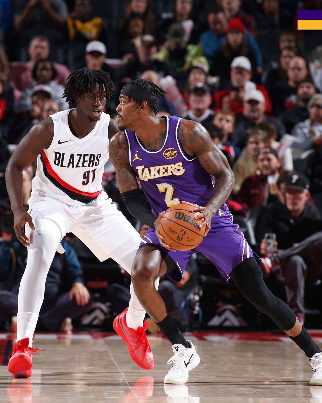 湖人vs开拓者  | 第一节🔚湖人2️⃣4️⃣ - 3️⃣3️⃣开拓者 湖人国