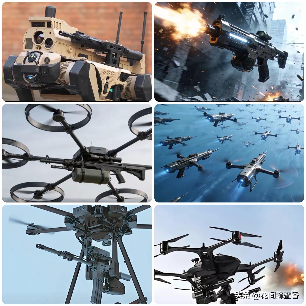 太震撼！
中国无人飞枪+机器狼
实弹演练，未来战场新形态来了！
 
央视近日公开