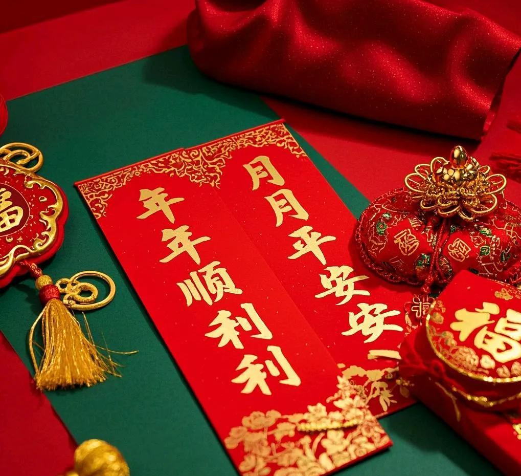 1. 年年顺顺利利
2. 时时喜喜乐乐
3. 天天幸幸福福
4. 季季和和美美