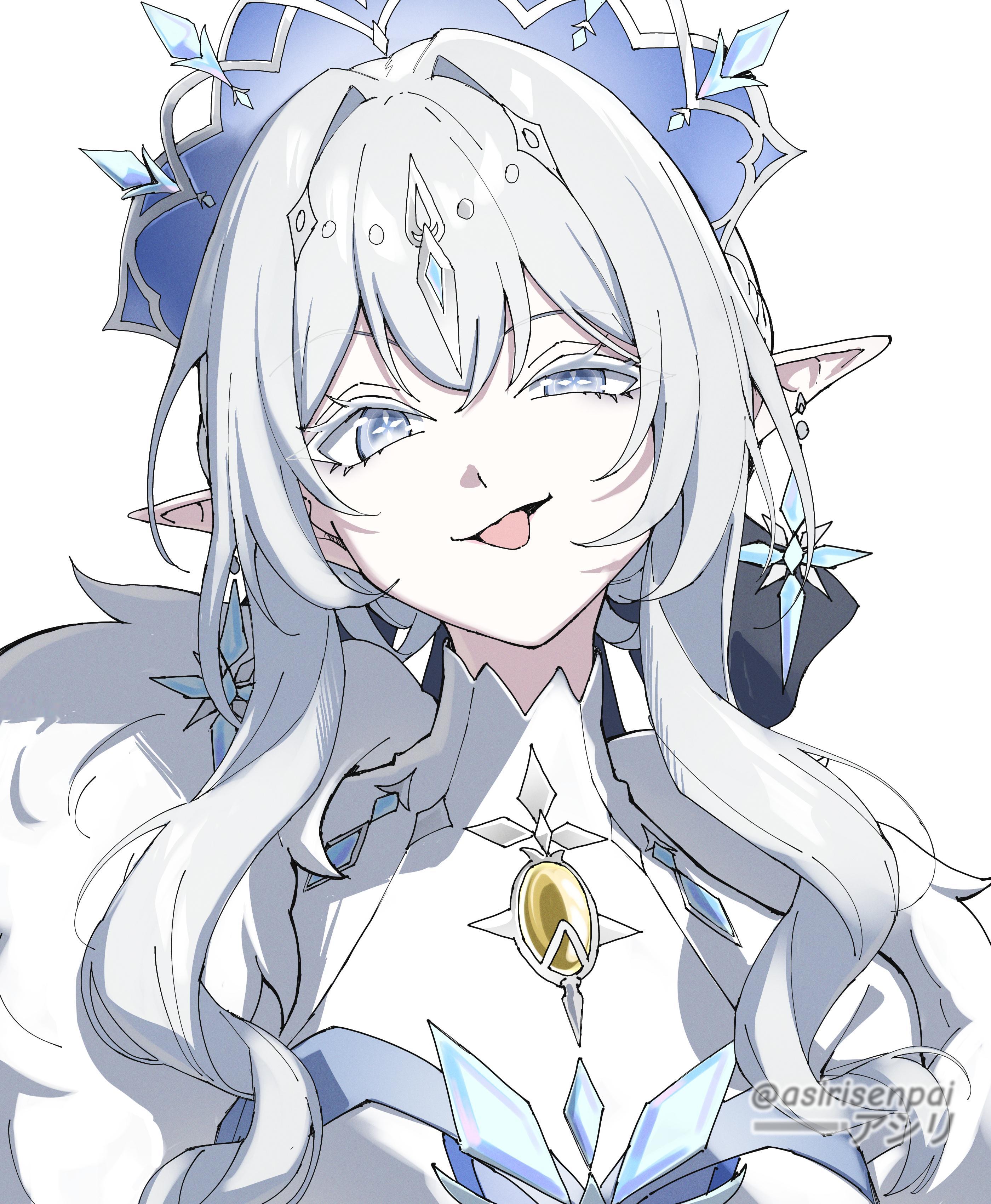 动漫[超话]冰之女皇…画师：Asiri Senpaipid：67125567 ​