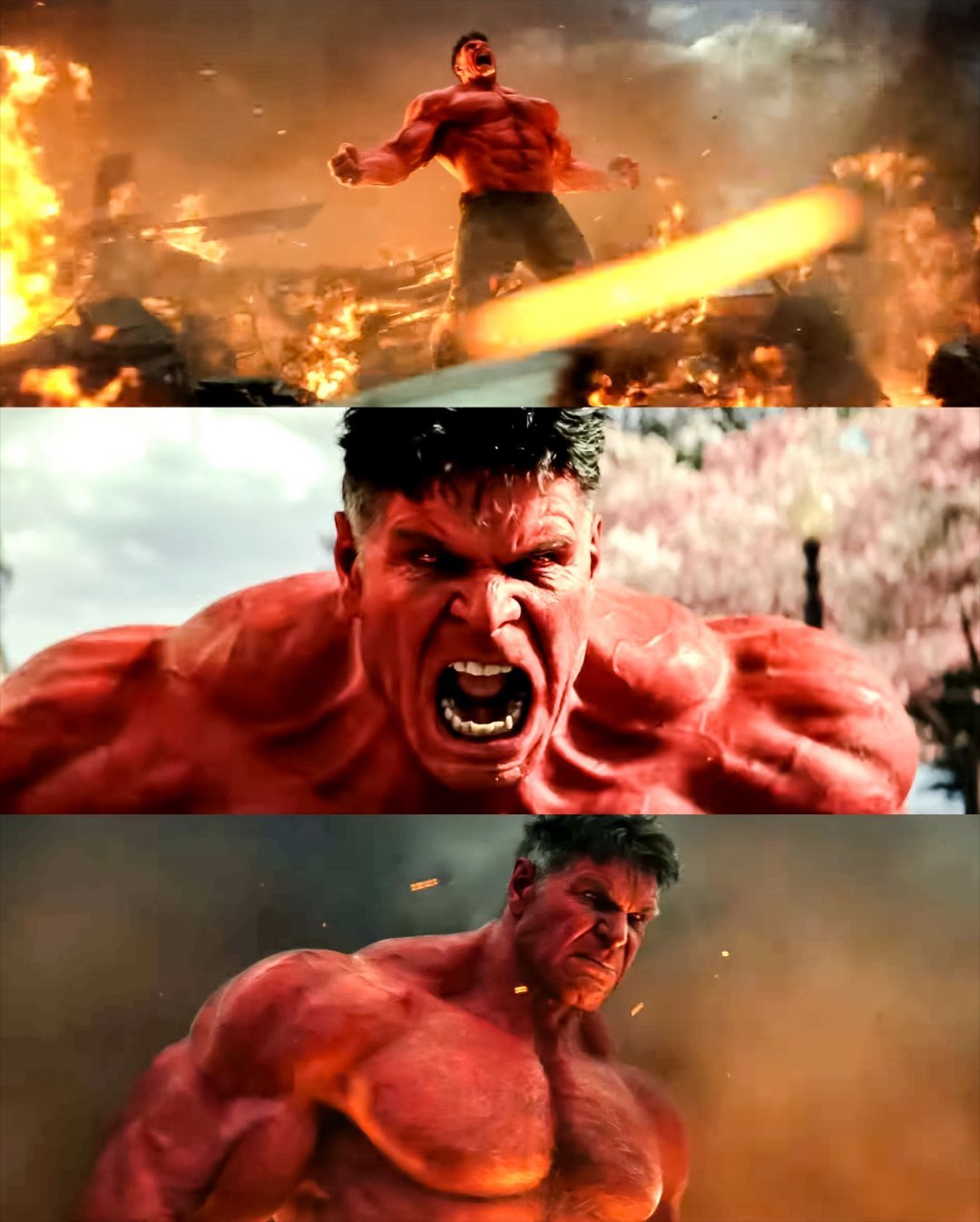 Red Hulk#美国队长4# 👏👏👏 ​​​