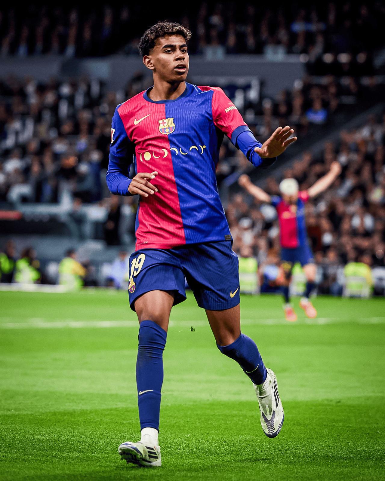 亚马尔左大腿股二头肌受伤，将缺阵本赛季所有的比赛，估计可以赶上世界杯！
这是不幸