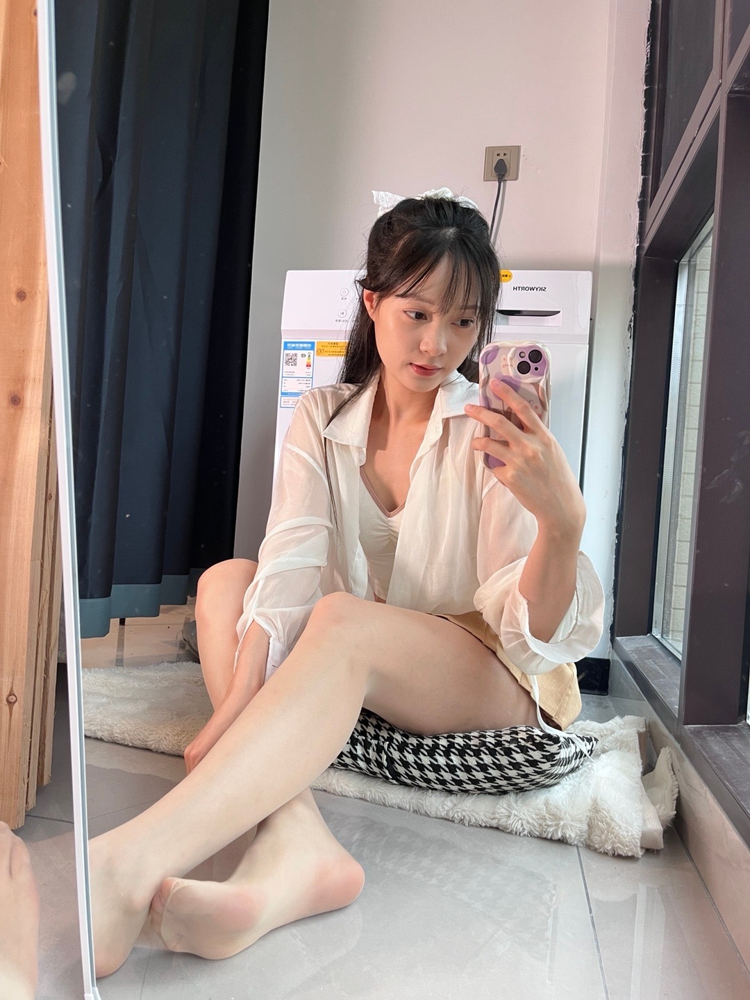 居家拍摄ing🎬穿搭分享时尚穿搭 ​​​