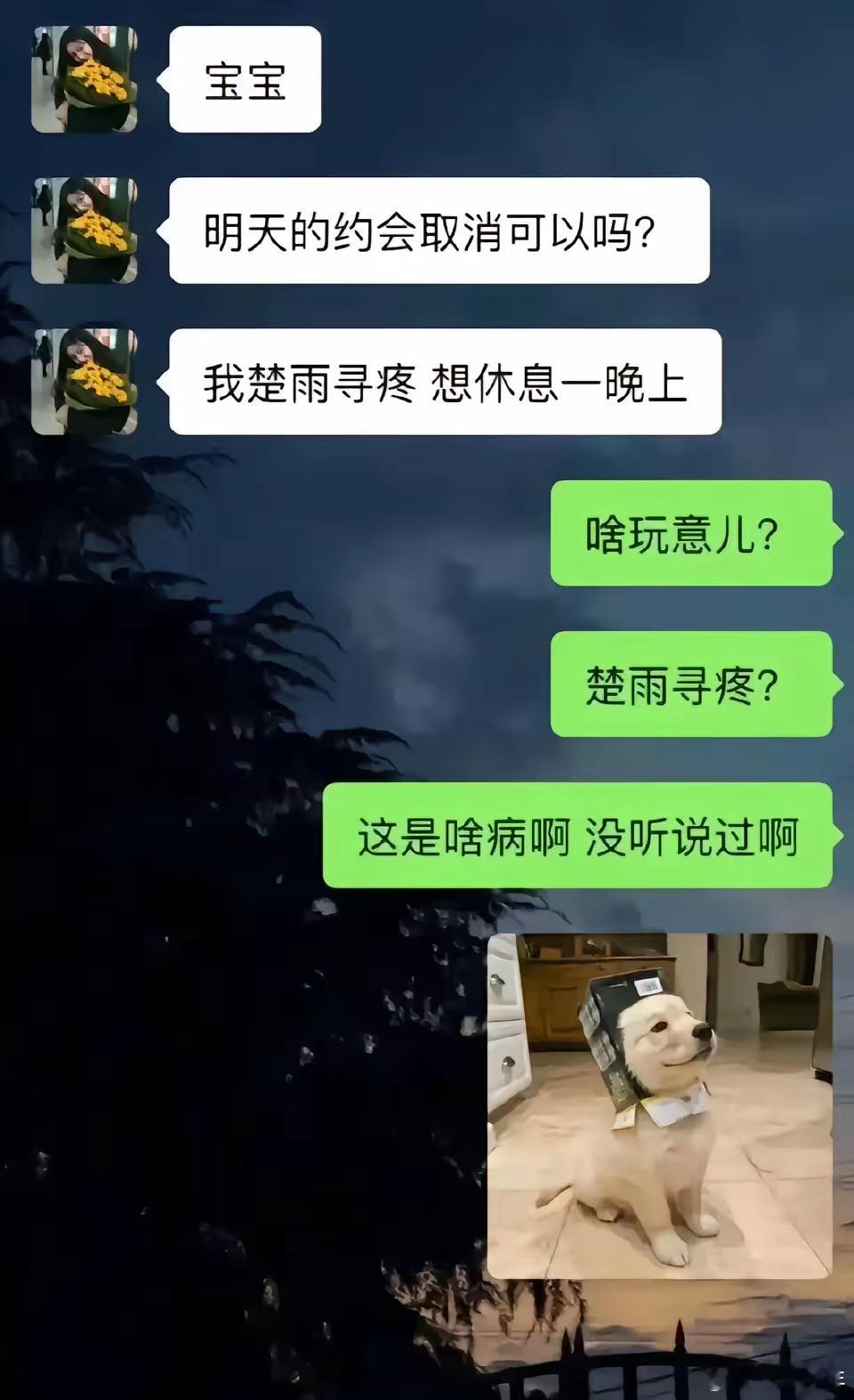楚雨荨疼是？？？ 