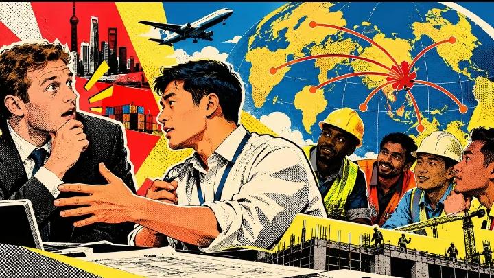 一位英国项目经理在海外平台发文告白，一夜爆火。他来中国出差开会，原本准备好靠翻译