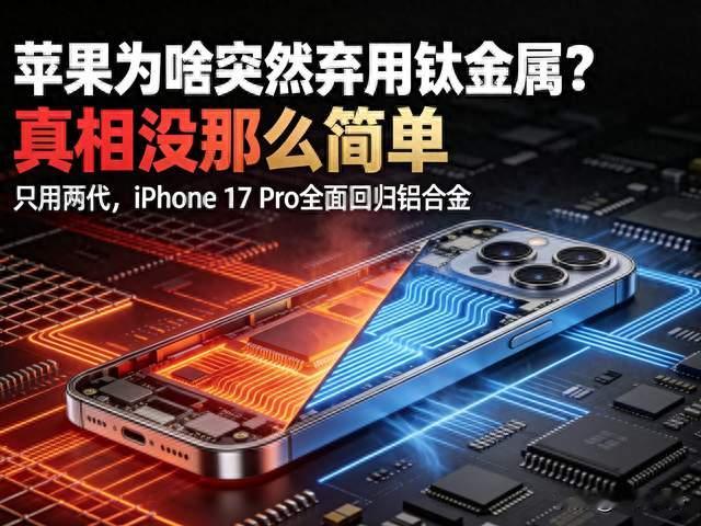 苹果为啥突然弃用钛金属？真相没那么简单