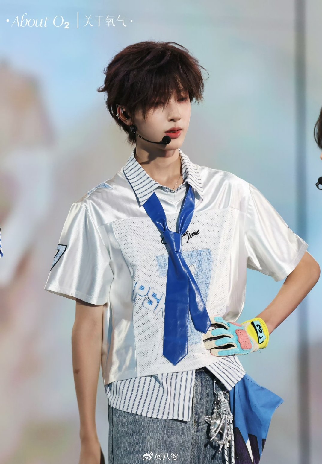 魏子宸好帅公演舞台见证少年闪光时刻。TF家族练习生魏子宸在五公现场凭借大屏生图收