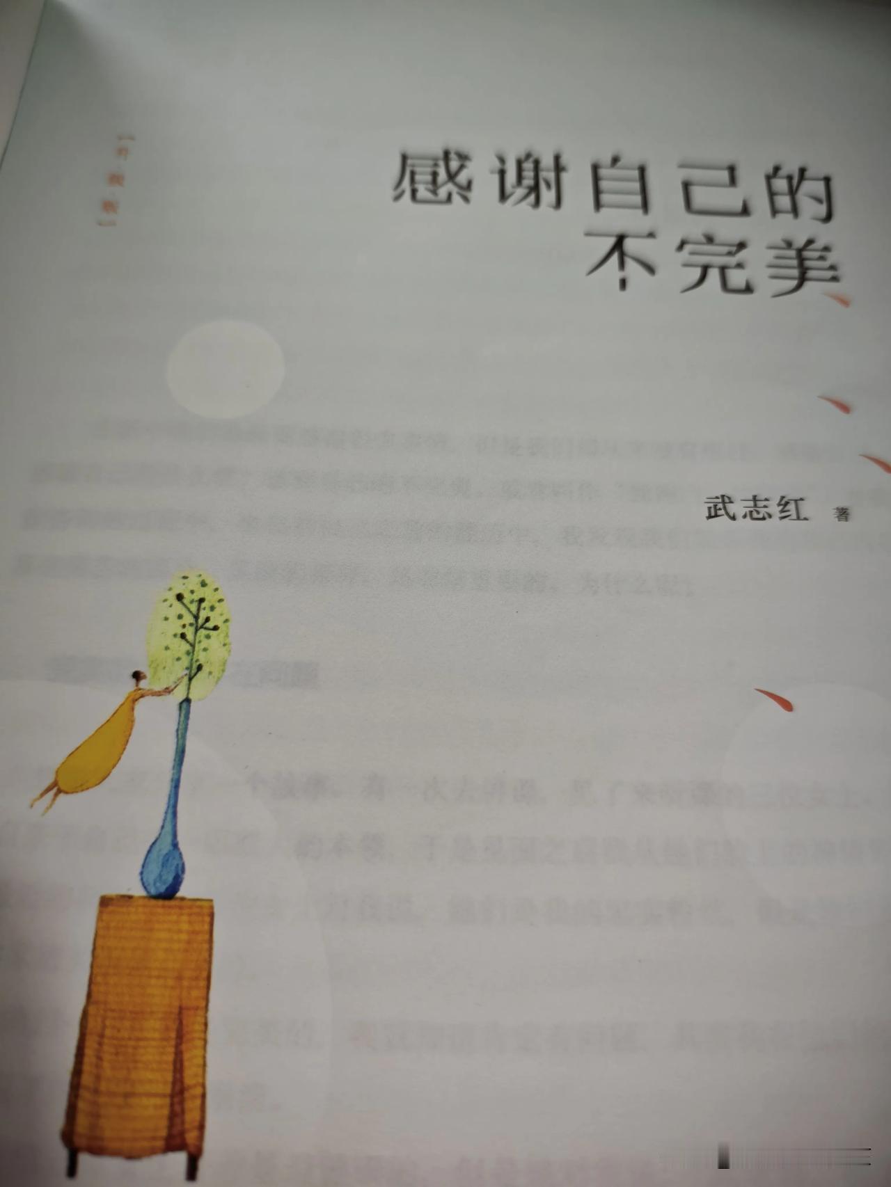 武志红说，他个人反对“严于律己，宽以待人”的矛盾的哲理，只有“宽容自己，才能宽以