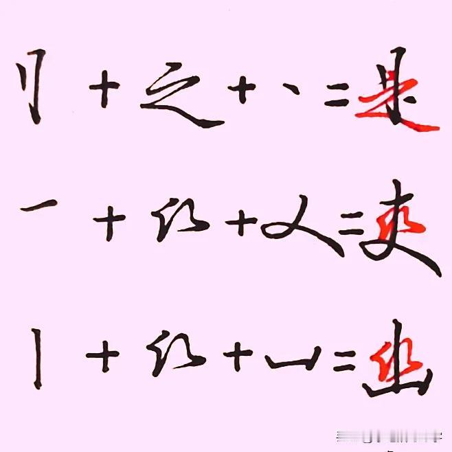 学绝招写好字:行书控笔，之字符2字符加3字符在行楷快写中的运用诀窍，珍藏版
以是