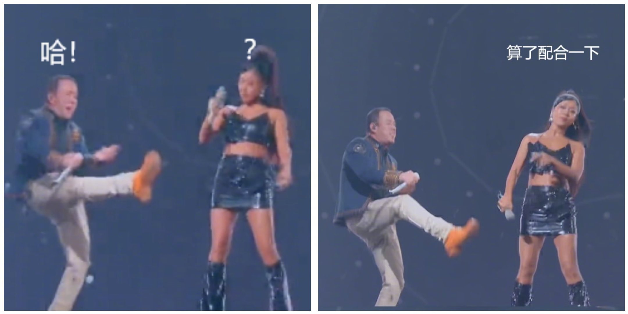 #吉克隽逸差点被杨坤踹了一脚##吉克隽逸差点被杨坤踹到#谁还没听 《天赐的声音》