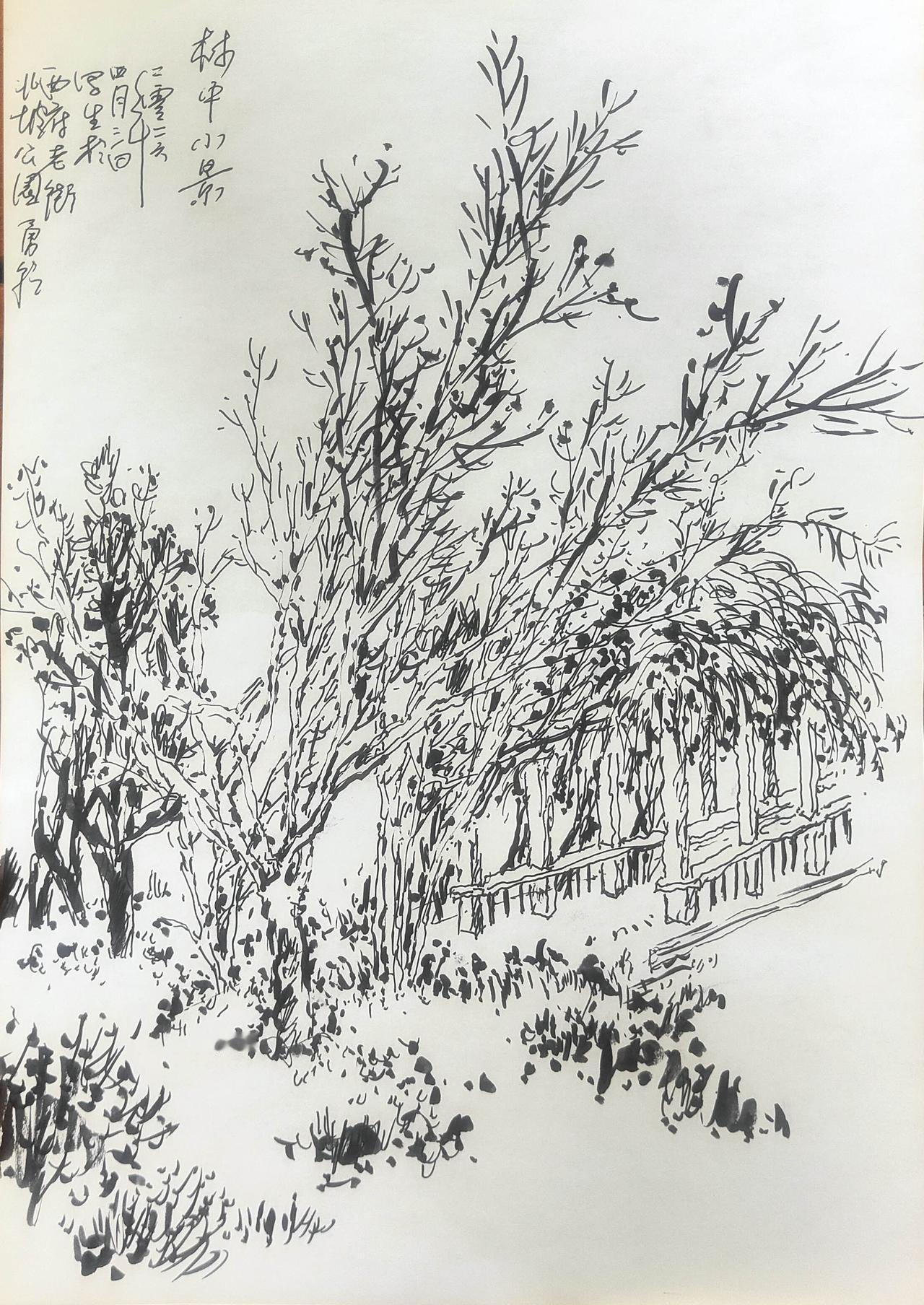 ，万径人踪灭。孤舟蓑笠翁 ，独钓寒江雪。”作者柳宗元《江雪》
“窗含西岭千秋雪 